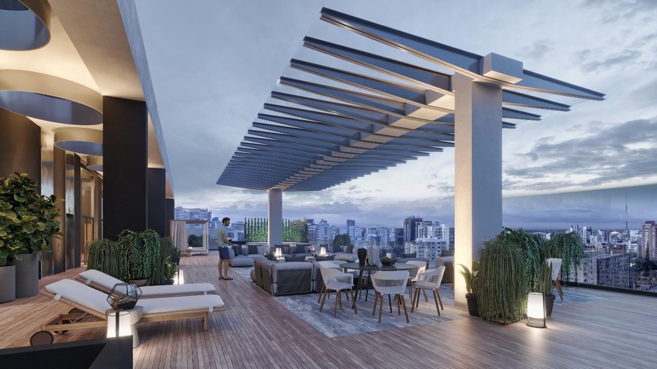 Apartment in Torre Roraima - Property with 1 bedrooms and 2 bathrooms in Evaristo Morales, Santo Domingo